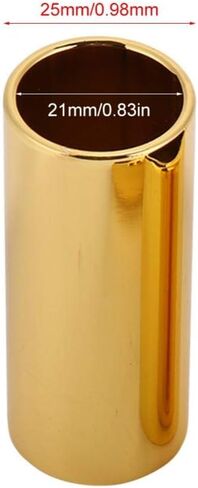 4pcs Electric Guitar Slide Metal Slide Bar Guitars String Slides Golden in Saudi Arabia