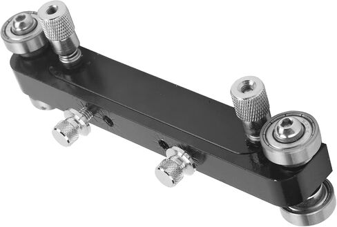 EBTOOLS Adjustable Nut Bridge Sander, Guitar Bass Luthier Sanding Tool Aluminium Alloy Nut and Bridge Sander for Guitar Bass(Black) in Kuwait