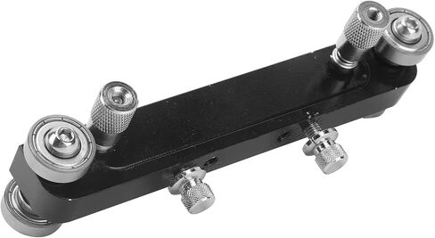 EBTOOLS Adjustable Nut Bridge Sander, Guitar Bass Luthier Sanding Tool Aluminium Alloy Nut and Bridge Sander for Guitar Bass(Black) in Kuwait