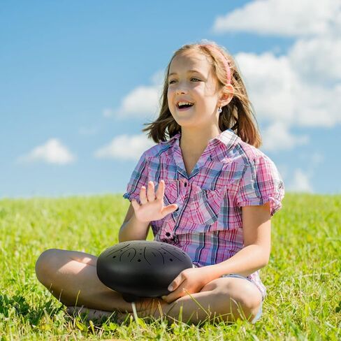 طبلة لسان 8 ملاحظات (اسود-8 فتحات) in Kuwait