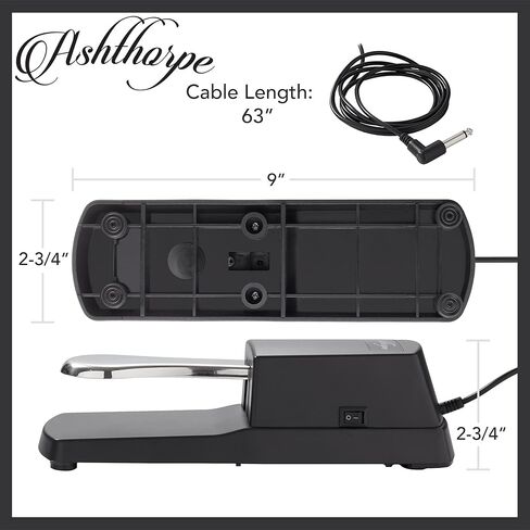 اشثورب دواسة قدم لبيانو الكيبورد الالكتروني من سوستين in Kuwait