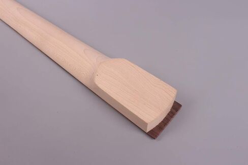 Yinfente Guitar neck 24fret 25.5inch Maple wood Rosewood Fretboard Vine Inlay Unfinished NO Paint DIY Guitar Bolt On Heel in Saudi Arabia
