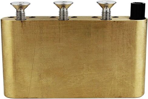 Guyker Guitar Tremolo System Bridge Block, Brass Bas Compatible with PRS Custom CE Chrome in Saudi Arabia