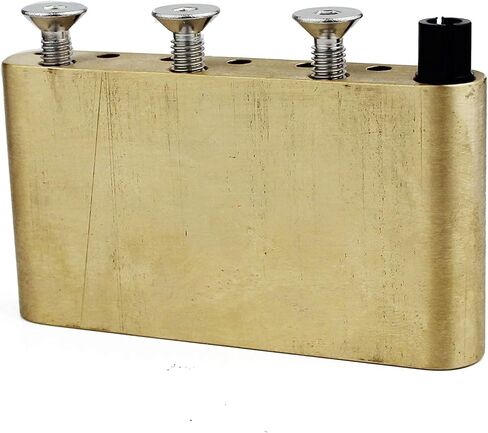 Guyker Guitar Tremolo System Bridge Block, Brass Bas Compatible with PRS Custom CE Chrome in Saudi Arabia