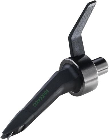 Ortofon Concorde MkII Mix CC Twin Cartridges Spherical Stylus, Black Bundle w/Liquid Audio Fiber Carbon Brush & Liquid Audio Polishing Cloth in Saudi Arabia