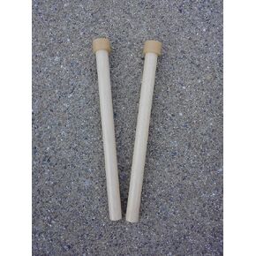 KaKesa Steel Drum Pan Mallets Sticks Wood Econo - Lead/Tenor in Saudi Arabia