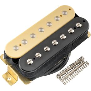 Artec HBA117 Alnico 5 Magnet Uncovered Humbucker 7-String Electric Guitar Bridge Pickup 18.4K, Black