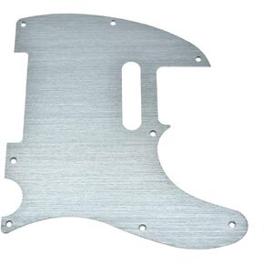 KAISH 8 فتحات معدنية من الألومنيوم بأكسيد Tele Style Pickguard TL Pick Guard لوحة خدش للولايات المتحدة الأمريكية/المكسيك أسود in Kuwait