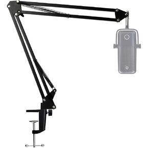 Wave 1 Microphone Stand, Professional Mic Boom Arm Stand Compatible with Elgato Wave 1 USB Condenser Microphone by SUNMON