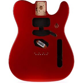 هيكل جهاز البث من سلسلة Fender Deluxe، Alder، Candy Apple Red in Saudi Arabia