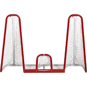 Winnwell Hockey Skill Training Net- 72" Heavy Duty Shooter Tutor Hockey Net with 1.5" Posts, Equipment to Help Improve Shot Accuracy for Kids, Teens, Adult Players in Kuwait