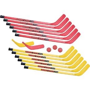 مجموعة الهوكي الأودائية بتصميم وحيد القرن الرياضي لبطولة ألعاب الهوكي (أحمر/أصفر، 91.44 سم) in Kuwait