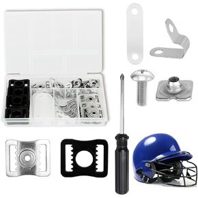 طقم إصلاح الخوذة، طقم أدوات الخوذة الرياضية مع مفك براغي لخوذات البيسبول والكرة اللينة للهوكي in Kuwait