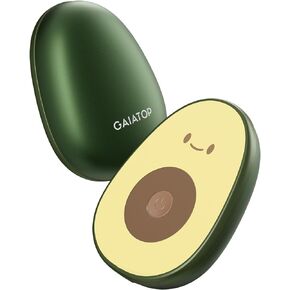 Gaiatop Rechargeable Hand Warmers 2 Pack, Magnetic, Avocado | Cute Gifts, 3 Heat Levels, Electric Pocket Heater, Reusable Design, Stocking Stuffers for Women, Men, Outdoor, Camping, Golf in Kuwait