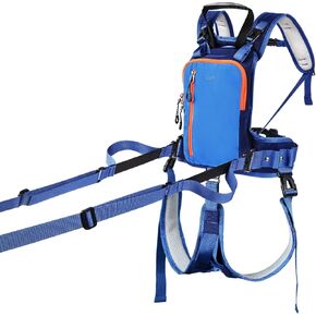 QOGIR Ski Harness for Kids: Teach Your Child The Speed Control of Skiing with Mini Backpack and Adjustable Seat Harness in Kuwait
