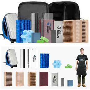 جوي توتوس مجموعة النغمات الأساسية الكاملة مع الشمع - كل ما تحتاجه لعمل نغمة أساسية وشمع للزلاجات ولوح التزلج على الجليد in Kuwait