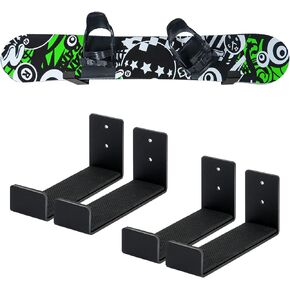 Poskad Snowboard Wall Rack,Ski Wall Mount Display, Home and Garage Snowboard Storage,Solid Aluminum Shelf Brackets. in Saudi Arabia