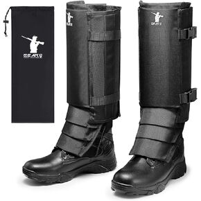 Snake Gaiters Snake Chaps, Durable Lower Legs Snake Guards, Snake Bite Protective Gaiters, Anti-Snake Gaiters for Men/Women, Adjustable Size for Hunting/Hiking/Farm Working in Saudi Arabia