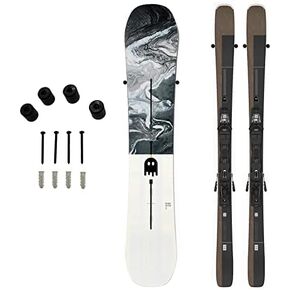 (8X PCS) Premium Snowboard or Ski Wall Mount Hanger Military Grade Rubber for Vertical Storage Display & Rack by GHOST MOUNTS in Kuwait