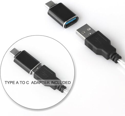 Bealuffe MIDI USB Cable Converter Connecting Keyboard/Synthesizer with Computer/Laptop, MIDI to USB Interface for Editing/Recording Supports Windows in Kuwait