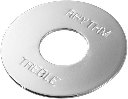 Rhythm/Treble Ring for Toggle Switch Chrome Blank Allparts AP-0663-010 in Saudi Arabia