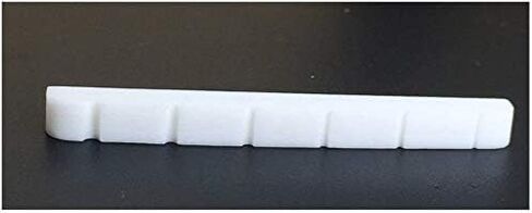 1 Pcs Modern and Vintage Electric Guitar 6 String Electric Bone Nut Cattle Bone Slotted for Fender Strat Replacement in Saudi Arabia