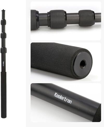 عمود كوولرترون خفيف الوزن من كولرترون مع أقفال سهلة اللف ومقبض مبطن لميكروفونات بندقية احترافية in Kuwait