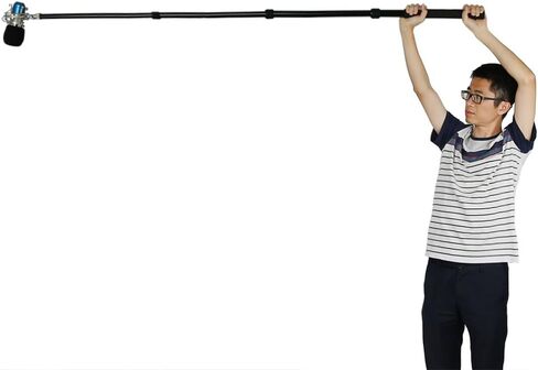 عمود كوولرترون خفيف الوزن من كولرترون مع أقفال سهلة اللف ومقبض مبطن لميكروفونات بندقية احترافية in Kuwait