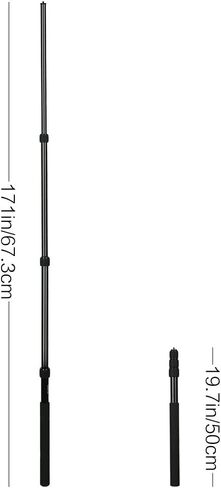 عمود كوولرترون خفيف الوزن من كولرترون مع أقفال سهلة اللف ومقبض مبطن لميكروفونات بندقية احترافية in Kuwait
