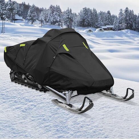 غطاء AKEfit لمركبات الثلج، 130 طول × 51 عرض × 48 ارتفاع بوصة، مناسب لمركبات الثلج المختلفة، مقاوم للماء والتمزق، أغطية عربات الثلوج in Kuwait