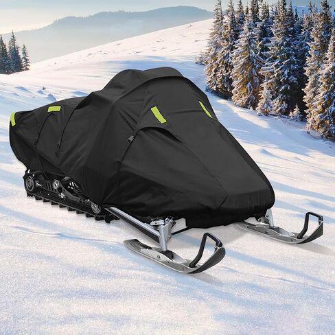غطاء AKEfit لمركبات الثلج، 130 طول × 51 عرض × 48 ارتفاع بوصة، مناسب لمركبات الثلج المختلفة، مقاوم للماء والتمزق، أغطية عربات الثلوج in Kuwait