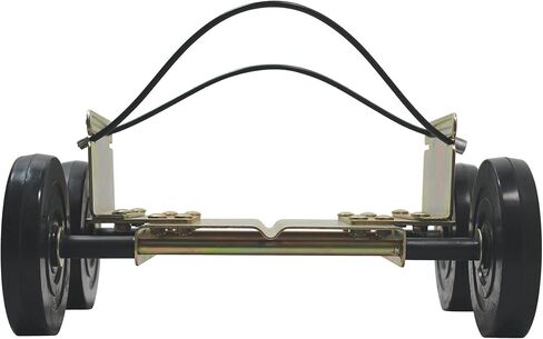 Extreme Max 5800.0200 Power Wheels Drivable Steerable Snowmobile Dollies - Standard, Fits Skis Up To 7" Wide, Off-Road Compatible,Gold in Saudi Arabia