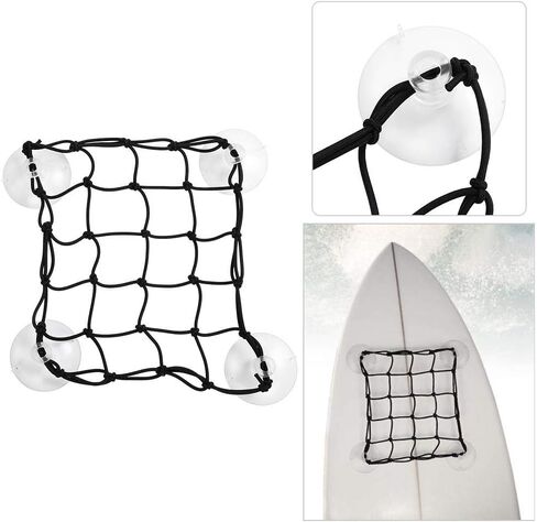 حبل نايلون شبكة صافي لوح التجديف شبكة سطح السفينة تخزين شبكة بضائع شفط كأس تخزين صافي لوح التجديف حقيبة سطح السفينة للحياة سترة in Kuwait