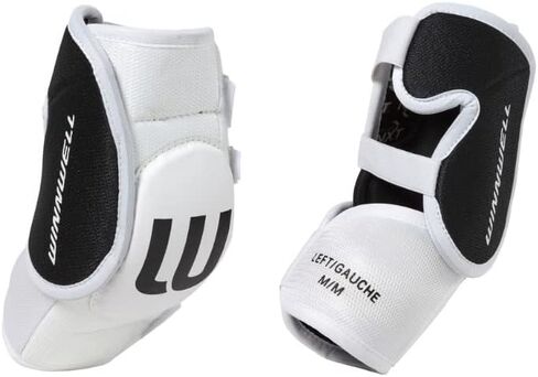 Winnwell Classic Hockey Elbow Pads- Protective Hockey Gear for Youth, Junior, Senior Players - Equipment for Roller, Street & Ice Hockey in Saudi Arabia