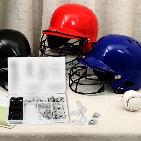 طقم إصلاح الخوذة، طقم أدوات الخوذة الرياضية مع مفك براغي لخوذات البيسبول والكرة اللينة للهوكي in Kuwait
