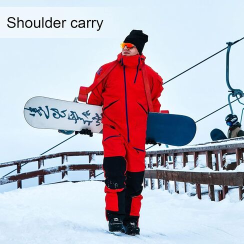Blulu 4 Pack Ski Carrier Straps Adjustable Shoulder with Cushioned Fastener Tape Strap Loop Strong for Adults Kids in Kuwait