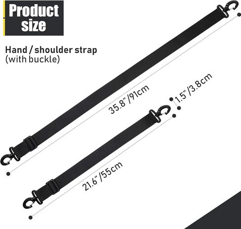 Skylety 4 Pcs Ski Boot Carrier Straps Adjustable Snowboard Strap Shoulder Sling Leash Ice Skates Winter Sport Accessories in Saudi Arabia