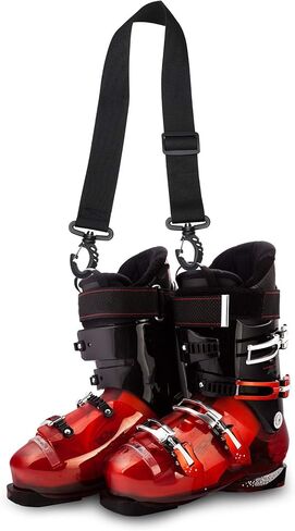 Skylety 4 Pcs Ski Boot Carrier Straps Adjustable Snowboard Strap Shoulder Sling Leash Ice Skates Winter Sport Accessories in Saudi Arabia