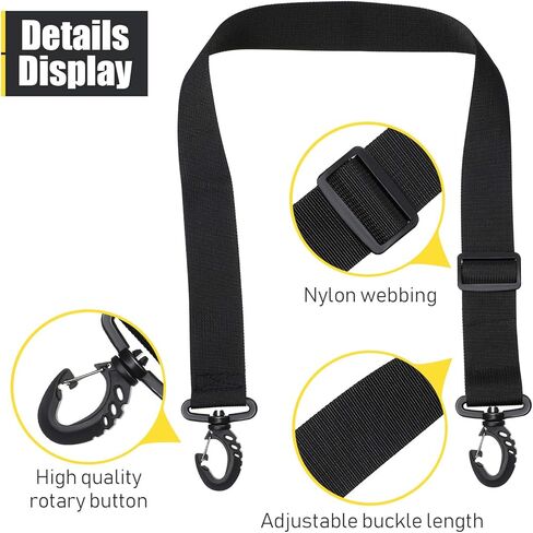 Skylety 4 Pcs Ski Boot Carrier Straps Adjustable Snowboard Strap Shoulder Sling Leash Ice Skates Winter Sport Accessories in Saudi Arabia