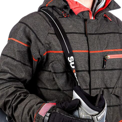 حزام حامل للأحذية للتزلج على الجليد وللتزلج على الجليد من سوكوا - للرجال والنساء - حزام للكتف أيضًا مناسب للتزلج على الجليد وشفرات الأسطوانة - إكسسوارات معدات للحقائب والطقم وحزمة المعدات in Kuwait