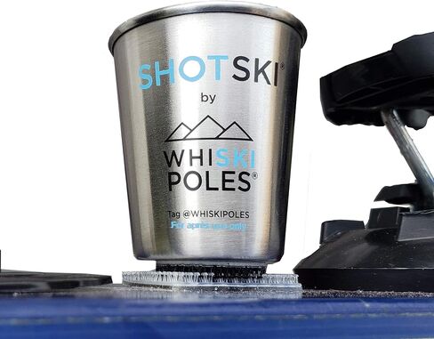 SHOTSKI Official Kit - Instantly Turn Your Everyday Gear into a Shot ski! Removable, shatterproof Shot Glasses, installs in Seconds, no Tools Required! Apres Ski Gift (6 Pack) in Saudi Arabia