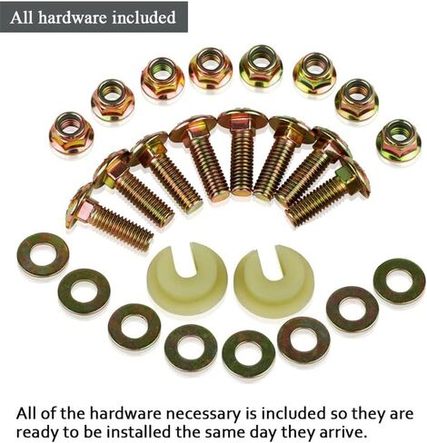 490-241-0010 حذاء تزلج منفاخ الثلج (عبوة من قطعتين) مع أدوات تثبيت لقاذف الثلج MTD العالمي in Kuwait