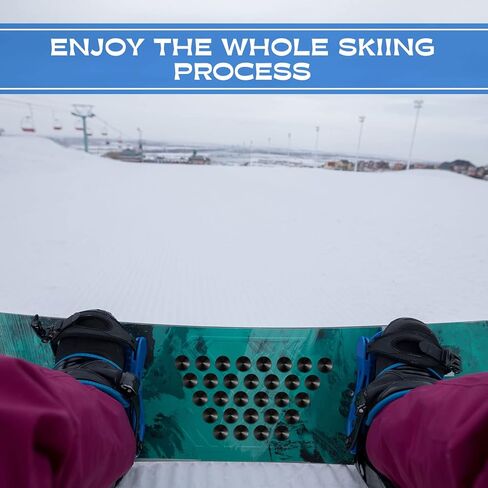 Hotop 40 Pieces Snowboard Stomp Pad Self Adhesive Rubber Clear Ski Snowboard Stomp Pad Provides Extra Grip for Snowboarding for Men Women in Saudi Arabia
