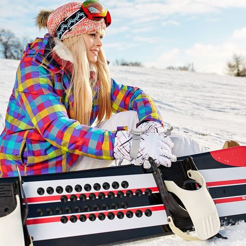 Hotop 40 Pieces Snowboard Stomp Pad Self Adhesive Rubber Clear Ski Snowboard Stomp Pad Provides Extra Grip for Snowboarding for Men Women in Saudi Arabia