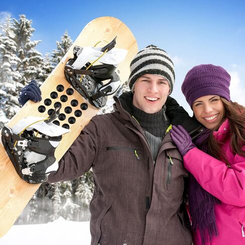 Hotop 40 Pieces Snowboard Stomp Pad Self Adhesive Rubber Clear Ski Snowboard Stomp Pad Provides Extra Grip for Snowboarding for Men Women in Saudi Arabia
