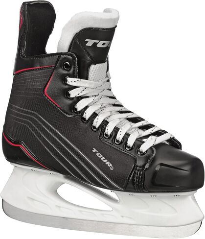 Tour Hockey Tr-750 Ice Hockey Skate, Black, 12 in Saudi Arabia