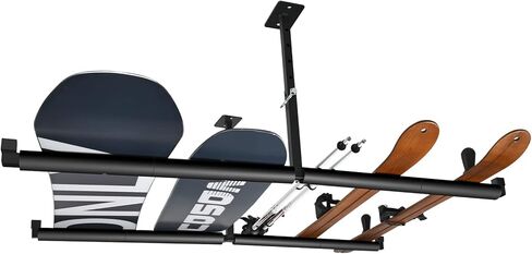 DACK Snowboard Ceiling Storage Rack, 10-18 Inch Adjustable Ski Rack, with Double SUP Longboard Kayaks Hanger, 80lbs Per Side Overhead Mount for Garage and Indoor in Kuwait