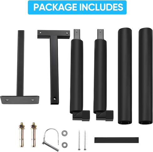 DACK Snowboard Ceiling Storage Rack, 10-18 Inch Adjustable Ski Rack, with Double SUP Longboard Kayaks Hanger, 80lbs Per Side Overhead Mount for Garage and Indoor in Kuwait