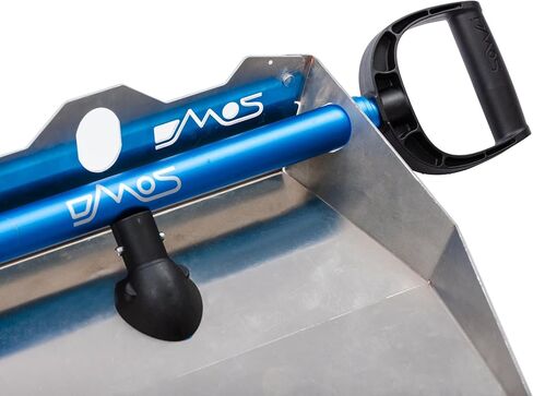 مجرفة DMOS Stealth XL باللون الأحمر - مجرفة ثلج قوية وقابلة للتخزين وعالية الأداء، مثالية للسيارة/الشاحنة، والبقاء على قيد الحياة، والتخييم، والطرق الوعرة، والطوارئ، والأنشطة الخارجية الأخرى in Kuwait