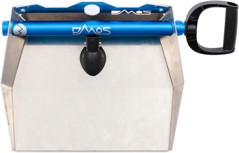 مجرفة DMOS Stealth XL باللون الأحمر - مجرفة ثلج قوية وقابلة للتخزين وعالية الأداء، مثالية للسيارة/الشاحنة، والبقاء على قيد الحياة، والتخييم، والطرق الوعرة، والطوارئ، والأنشطة الخارجية الأخرى in Kuwait